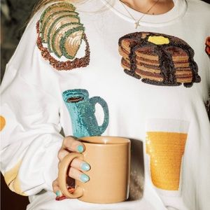 Queen of Sparkles Breakfast sweater